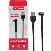 تصویر کابل تبدیل USB به microUSB تسکو مدل TC-A102 طول 1 متر Tsco TC-A102 MicroUSB to USB