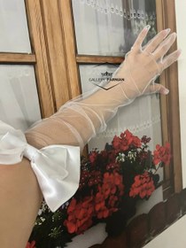 تصویر دستکش عروس کد D28 