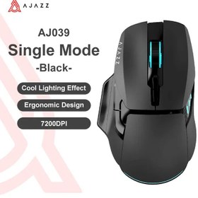 تصویر موس AJAZZ AJ039 Black Wireless 