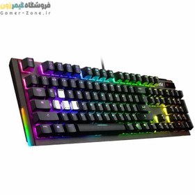 تصویر کیبورد مخصوص بازی مکانیکی ام اس آی مدل Vigor GK80 SILVER MSI Vigor GK80 SILVER Mechanical Gaming Keyboard