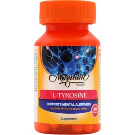 تصویر قرص ال تیروزین مگنوم ویتامینز 