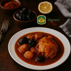 تصویر خورشت آلو با مرغ 