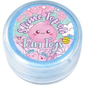 تصویر پودر رنگ متالیک آبی روشن 