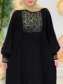 تصویر 2098-عبایی سوزن دوزی 