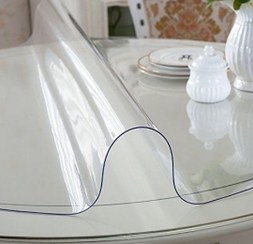 تصویر طلق رومیزی شفاف ضخیم ۲ میل عرض ۱۰۰ سانت 