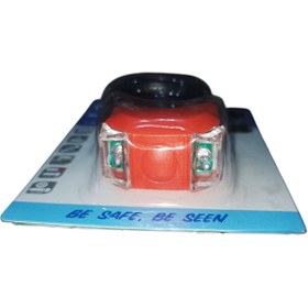 تصویر چراغ دوچرخه جلو و عقب مدل HL-009 باتری خور 