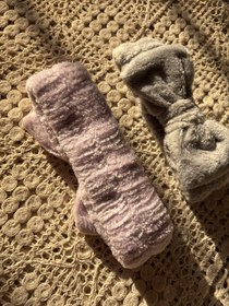 تصویر هدبند حوله ای پاپیون 