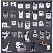 تصویر پک ۳۲ عددی پایه چرخ خیاطی خانگی 