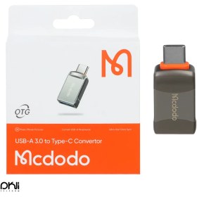 تصویر مبدل اوتی‌جی آیفون یواس‌بی به لایتنینگ مک‌دودو MCDODO OTG USB-A 3.0 To Lightning Mini OTG Adapter OT-8600 