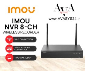 تصویر دستگاه ضبط تصاویر 8 کانال بیسیم آیمو مدل Imou Wireless Recorder NVR-1108HS Imou Wireless Recorder NVR-1108HS