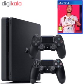 تصویر مجموعه کنسول بازی سونی مدل Playstation 4 Slim ریجن 2 کد CUH-2216B ظرفیت 1 ترابایت 