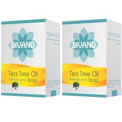 تصویر صابون ضد جوش سیوند مدل Tea Tree وزن 90 گرم مجموعه 2 عددی 