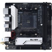 تصویر مادربرد بایوستار مدل B550T-SILVER Ver 5.0 BIOSTAR B550T-SILVER Ver 5.0 Motherboard