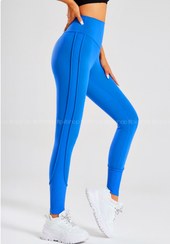 تصویر لگ اسپندکس بغل کبریتی کد Ns56 - M/L / سورمه ای 