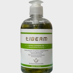 تصویر ژل شستشوی صورت تیبرم500میل Tiberm Facial Cleansing Gel