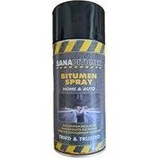 تصویر اسپری عایق رطوبتی سانا بیتومن مدل BITUMEN SPRAY کد 01 حجم 400 میلی لیتر 