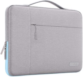 تصویر MOSISO Laptop Sleeve Case Compatible with MacBook Pro 16 inch 2021 M1 Pro/M1 Max A2485/2019-2020 A2141/Pro Retina 15 A1398, 15-15.6 inch Notebook, Polyester Multifunctional Briefcase Bag MO-MFT002 16-inch 