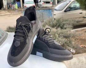 تصویر کتانی جورابی مدل زارا مشکی - 41 Zara