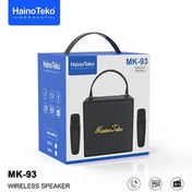 تصویر اسپیکربلوتوثیHaino Teko MK-93 با دو میکرفون 