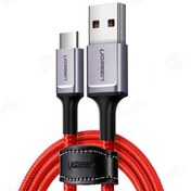تصویر کابل 1 متری Type-C یوگرین US505 ا Ugreen US505 1m USB To Type C Cable Ugreen US505 1m USB To Type C Cable