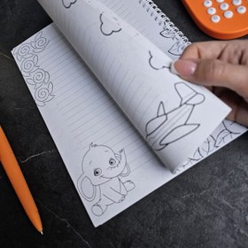 تصویر دفتر مشق اردک کوچولو 