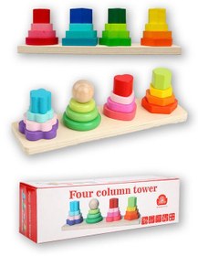 تصویر برج هوش ۴ ستون 