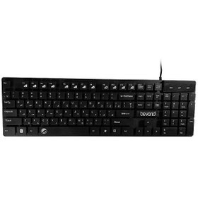 تصویر کیبورد باسیم بیاند مدل BK-2870 Beyond BK-2870 Keyboard With Persian Letters