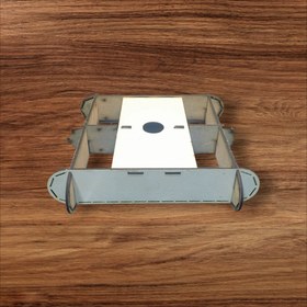 تصویر شاسی لامپ دستساز مکعبی 8 پیکسل 