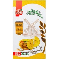 تصویر اورنگ نان چیپس سنتی حاوی دانه چیا و زردچوبهgr200 کد 14031415 