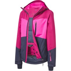 تصویر کاپشن اسکی زنانه کریویت سرخابی صورتی 