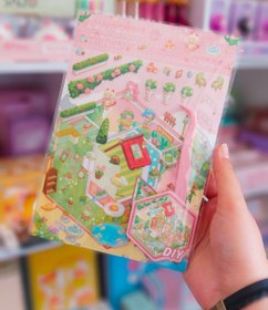 تصویر استیکر طراحی اتاق سه بعدی Mini World مینیاتوری 