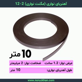 تصویر آهنربا نواری 2 در 12 - 10 متری 