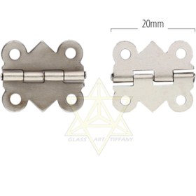 تصویر لولا پروانه 2 سانتی - طلایی / 90 درجه 