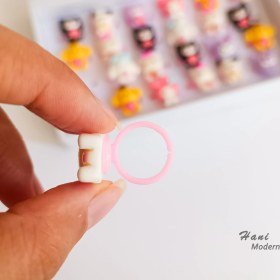 تصویر انگشتر بچگانه کرومی 