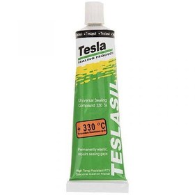 تصویر چسب واشرساز حرارتی تسلا (Tesla) وزن 30 گرم tesla silicone sealing compound