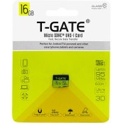 تصویر رم میکرو 16 گیگ T-GATE مدل U1 95MB/s 633X MICRO MEMOR CARD T-GATE 16GB