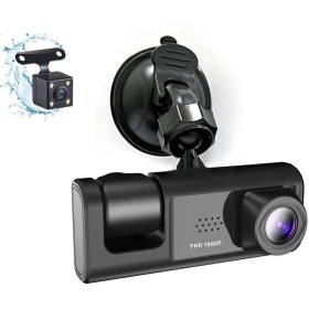 تصویر دوربین سه گانه ثبت وقایع کرونی|CRONY S11 Three-Camera 1920*1080 dashcam Driving Recorder 