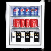 تصویر یخچال ایستکول ۳ فوت مینی بار شوکیس 