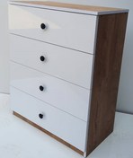 تصویر دراور زیساچ مدل ققنوس های‌گلاس با جنس ملامینه 