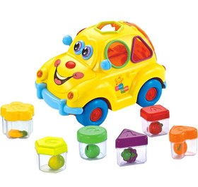 تصویر اسباب بازی ماشین فولوکس موزیکال Hola Toys baby car toy code:516/20