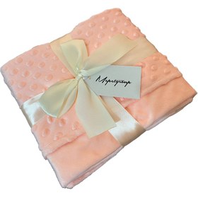 تصویر پتو می پت رنگ گلبهی 