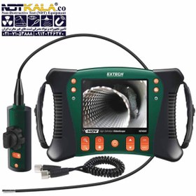 تصویر ویدئوبروسکوپ اکستچ Extech HDV 640W Video Borescope Inspection Camera EXTECH HDV 640W