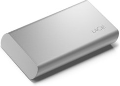 تصویر LaCie Portable SSD 2TB External SSD USB-C Iphone 15 Pro compatible 2nd generation USB 3.2 speeds up to 1050MB/s Moon Silver for Mac PC and iPad (STKS2000400) - ارسال 15 الی 20 روز کاری 