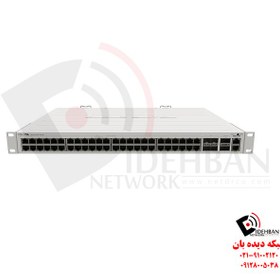 تصویر سوئیچ CRS354-48G-4S+2Q+RM میکروتیک Switch and Routers Mikrotik CRS354-48G-4S+2Q+RM