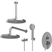 تصویر شیر توکار شودر مدل روگن ABS تیپ چهار 