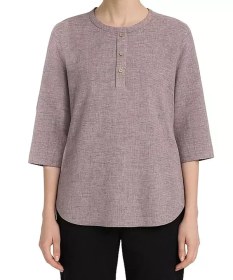 تصویر مانتو کژوال صورتی 