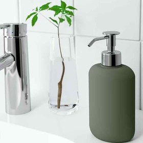 تصویر جا مایع صابون ایکیا مدل EKOLN ا ikea EKOLN soap dispenser ikea EKOLN soap dispenser