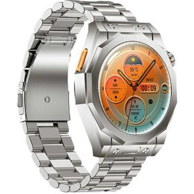 تصویر ساعت هوشمند صفحه گرد مدل LG65 Ultra x SMART WATCH تمام ضد ضربه ضد آب 