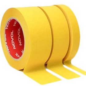 تصویر چسب کاغدی پریمیوم 110 درجه سانتیگراد – Novol Premium 110 ͦC Masking Tape 