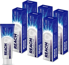 تصویر خمیردندان نعناع فلفلی ریچ سری توتال Reach Total Care Peper Mint Toothpaste 